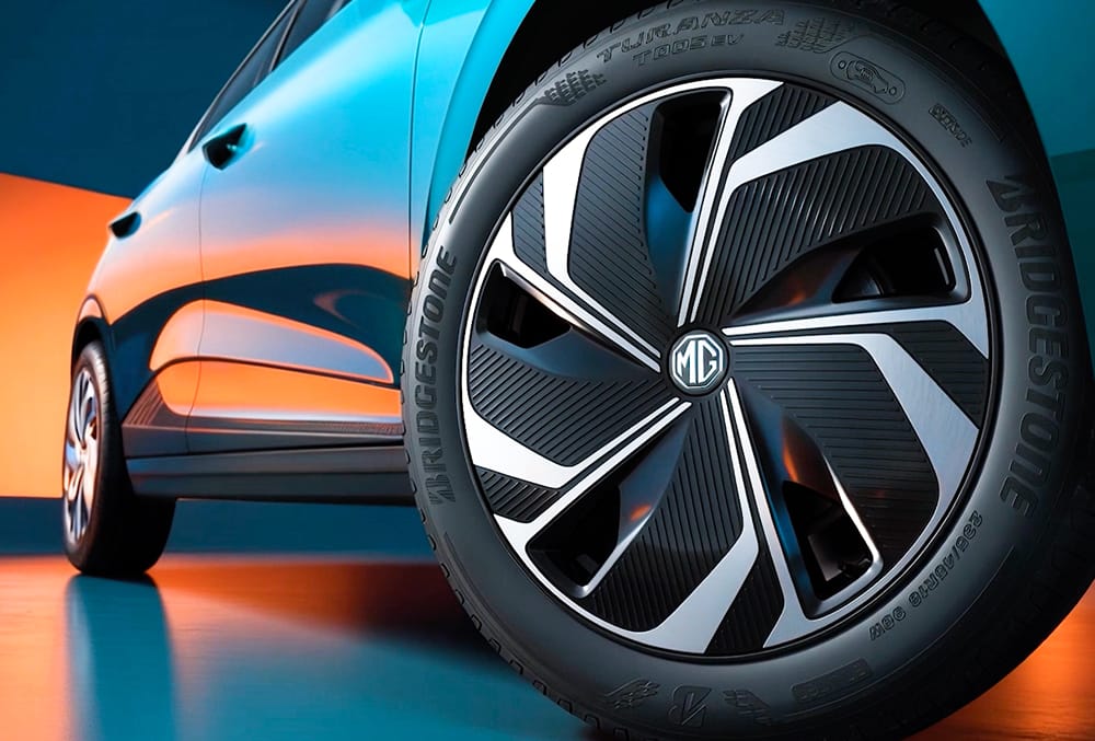 MG4 EV Front Wheel View