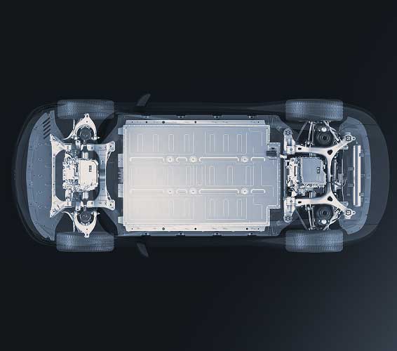Underside view of MG IM6