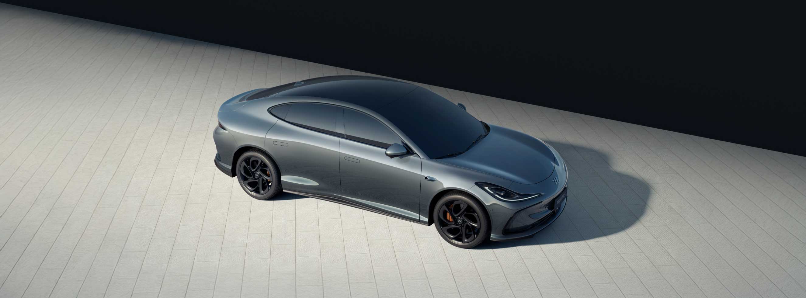 MG IM5 parked on a street