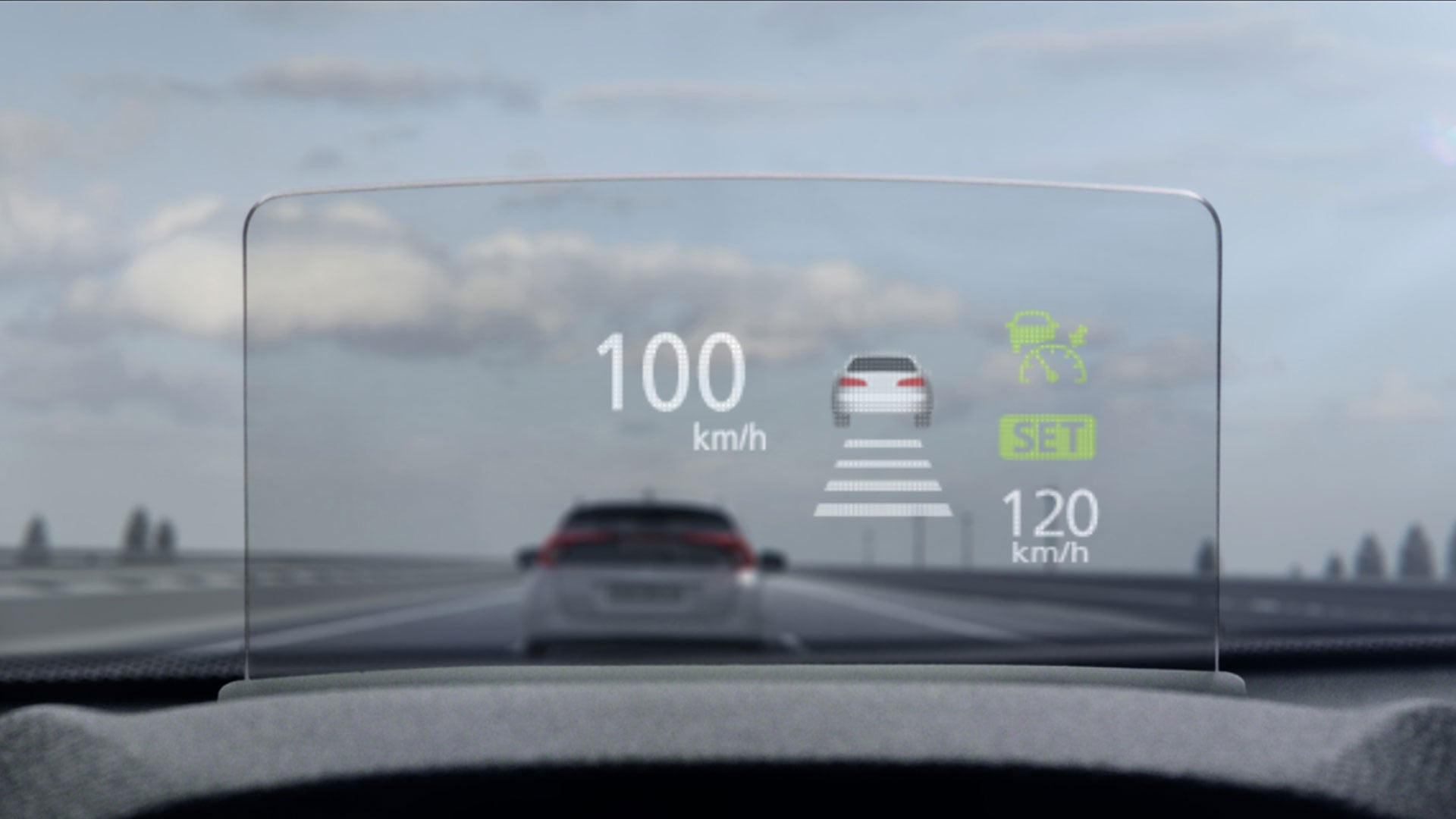 Eclipse Cross heads-up display