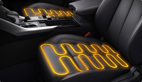 Eclipse Cross heated front seats