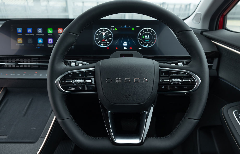 OMODA 5 steering wheel