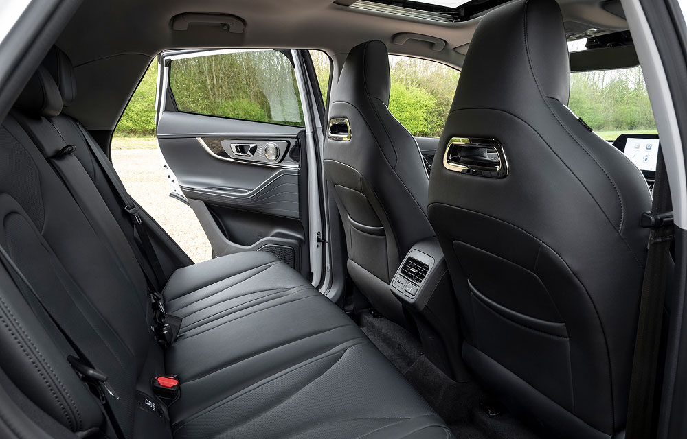 OMODA E5 rear seats
