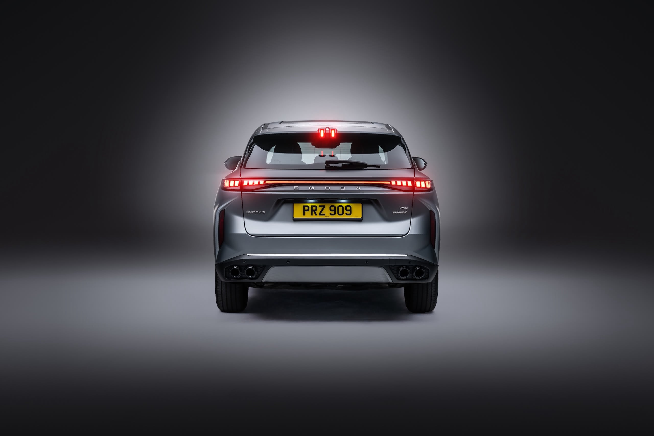 Omoda 9 rear perspective