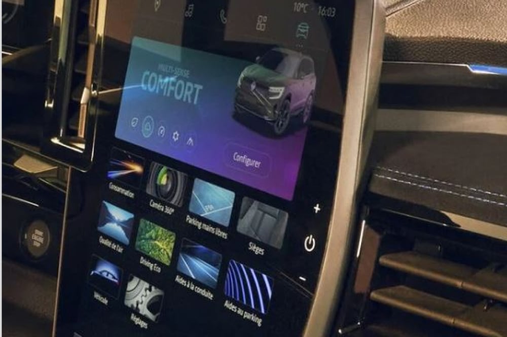 Renault Austral digital screen