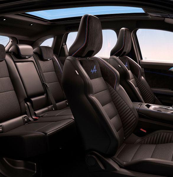 Interior view of Renault Austral