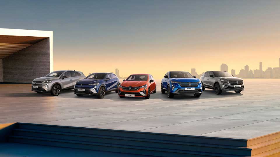 Renault range of vehicles