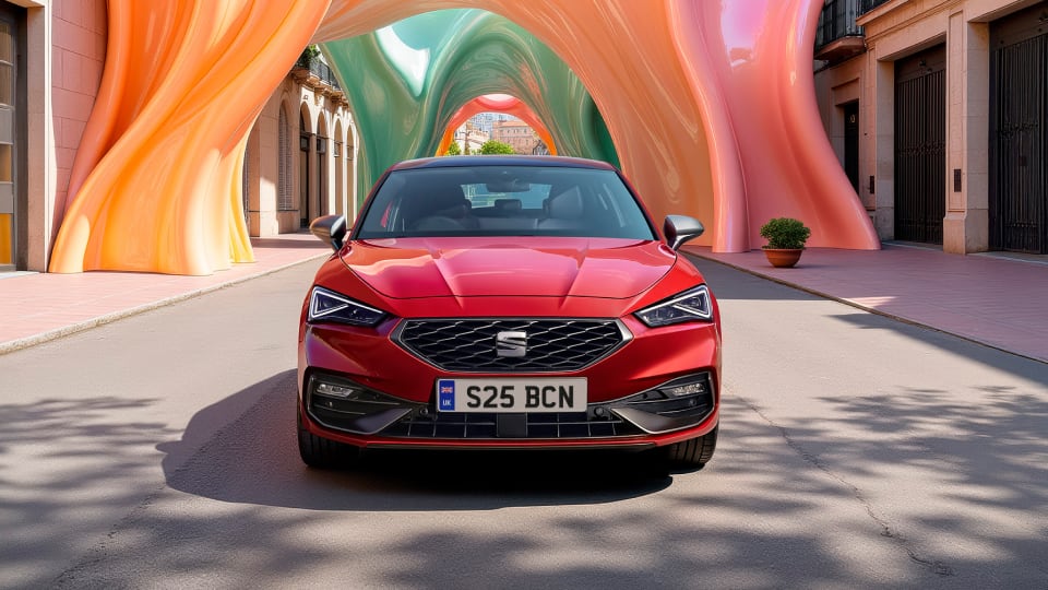 Fron view of SEAT Leon