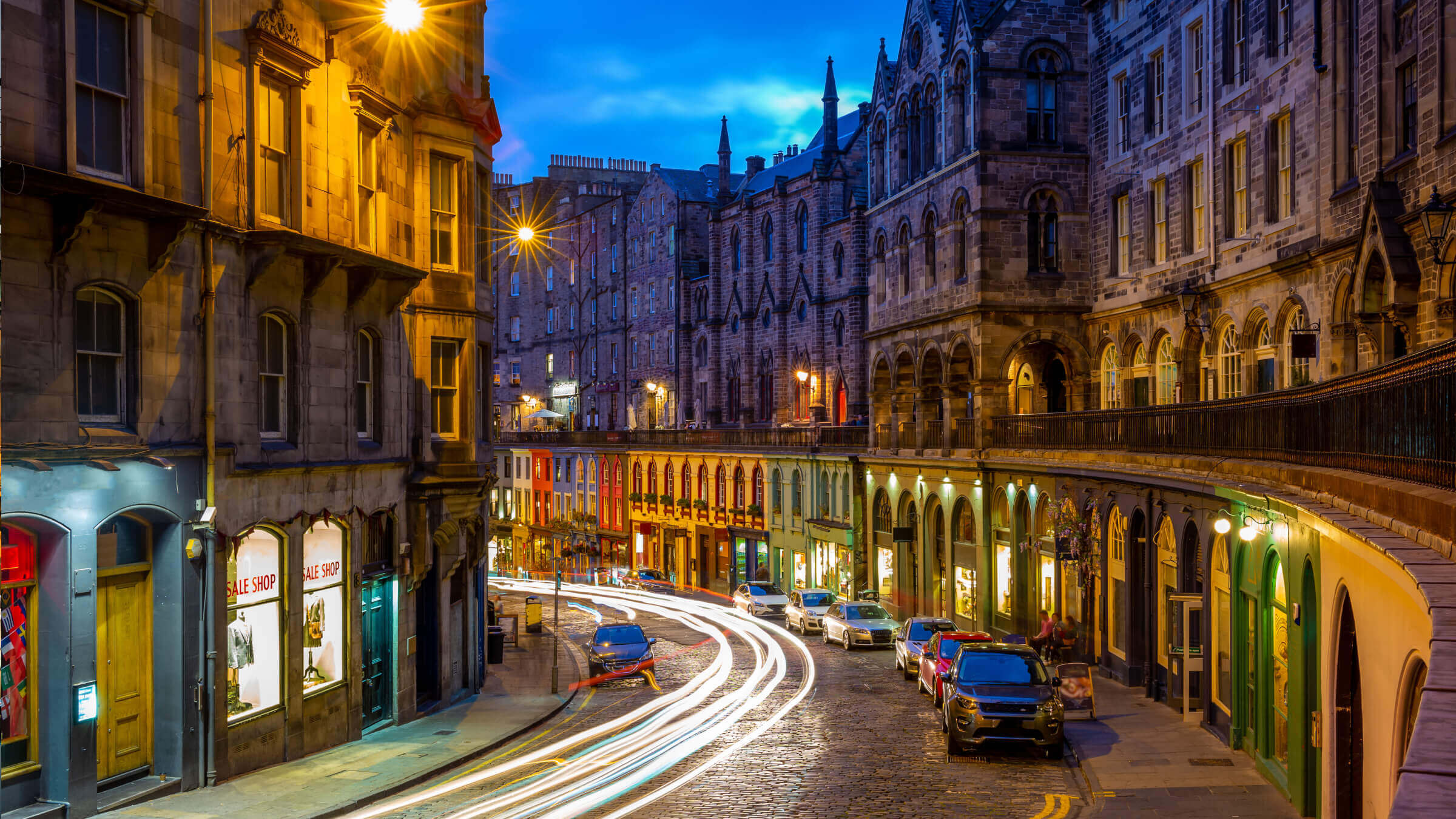 The Royal Mile in Edinburgh