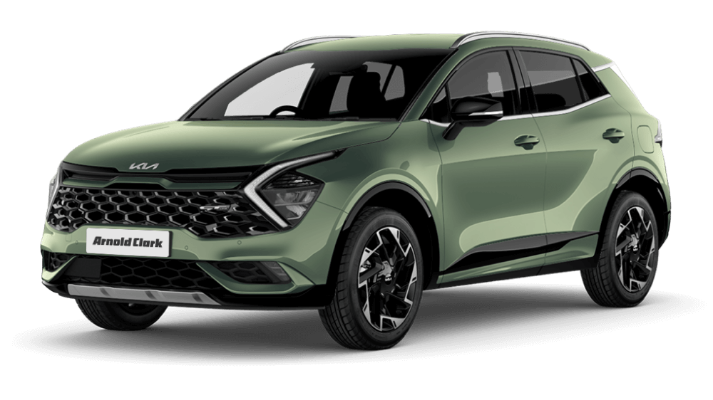 Green Kia Sportage