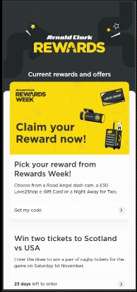 Process of claiming rewards