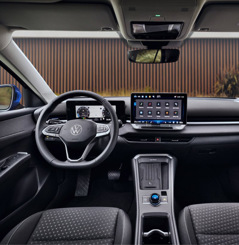 Interior view of Volkswagen T-Roc