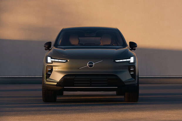 Front view of Volvo EX60